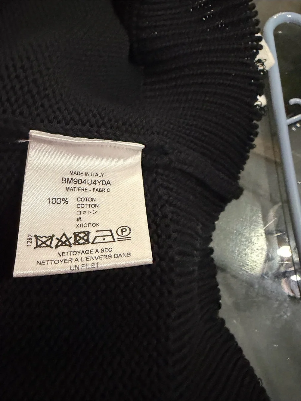 Givenchy Logo Pattern Round Neck Loose Long Sleeve Sweater New with tag